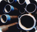 photo of steel pipes